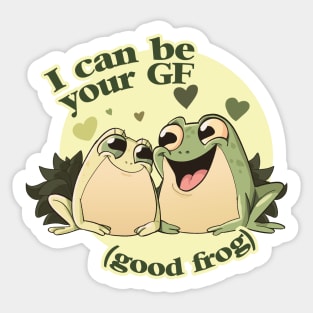 GF (Good Frog) Sticker